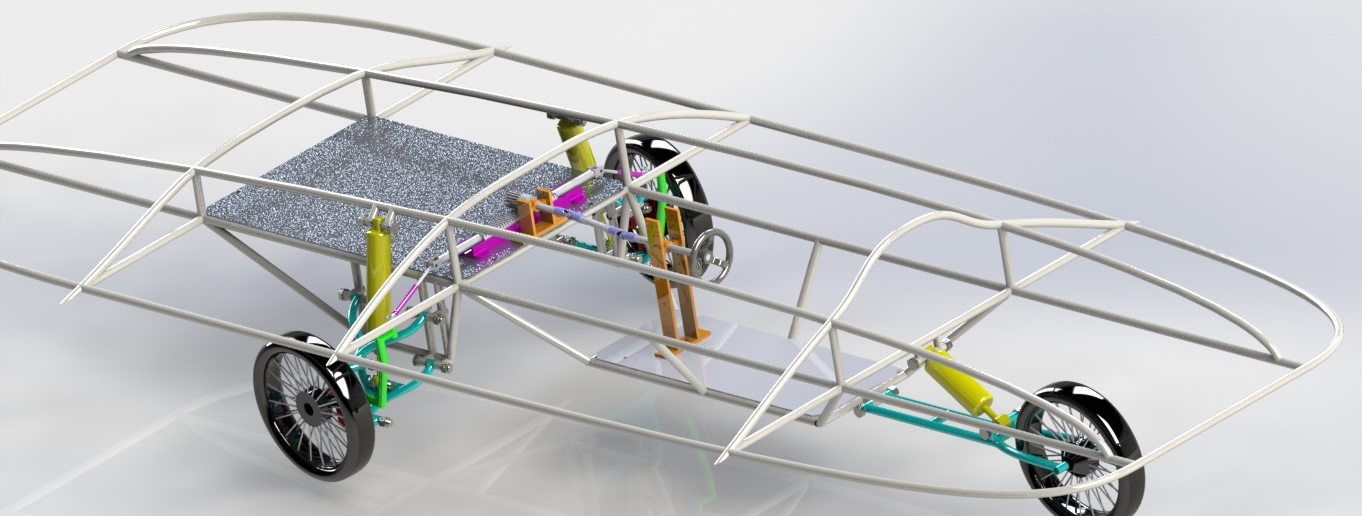 Solar car frame design